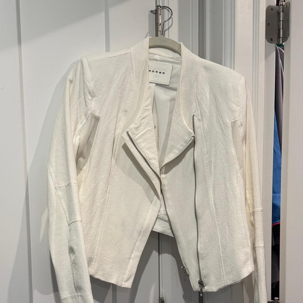 Blank NYC White Lightweight Jacket